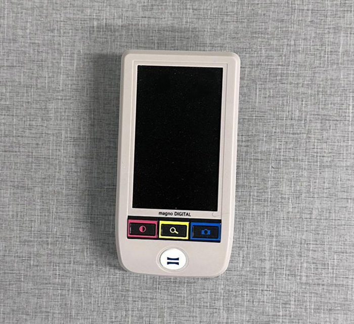 A photo of the Magno digital video magnifier.