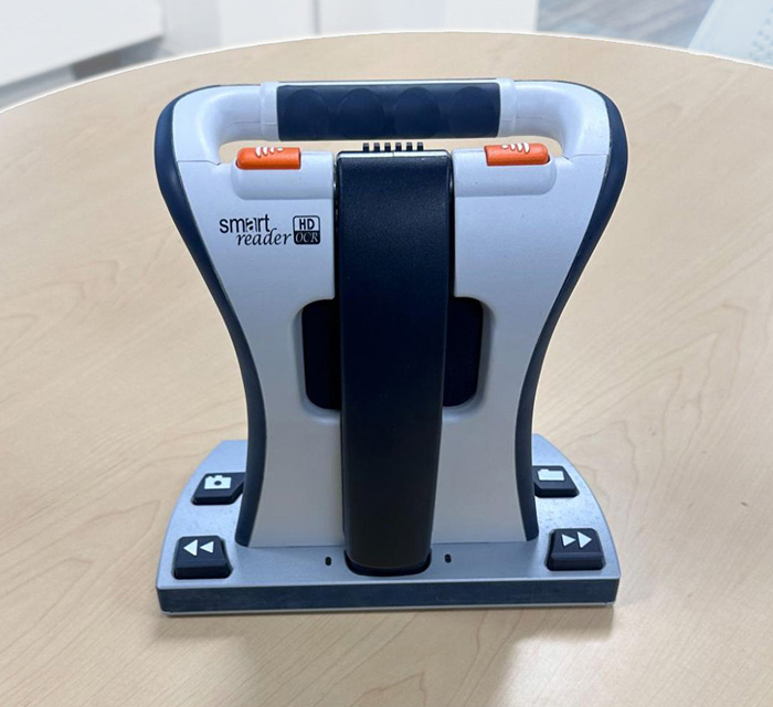 A photo of the SmartReader portable scanner.